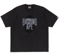 A BATHING APE BLUR GRAPHIC GARMENT DYE OVERSIZED TEE