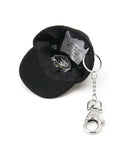 A BATHING APE BAPE KIDS ABC CAMO APE HEAD NEW ERA CAP KEY CHAIN