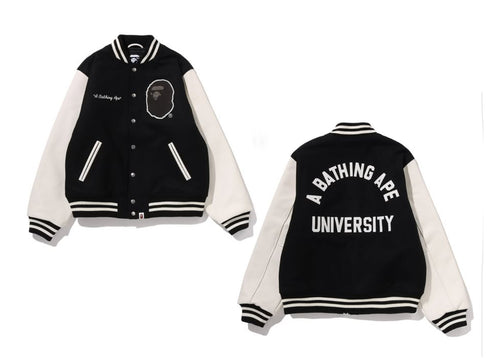 A BATHING APE BAPE UNIV VARSITY JACKET