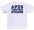 A BATHING APE COLOR CAMO COLLEGE ATS TEE