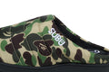 A BATHING APE BAPE x SUBU ABC CAMO PUFFER SANDALS w/ POUCH