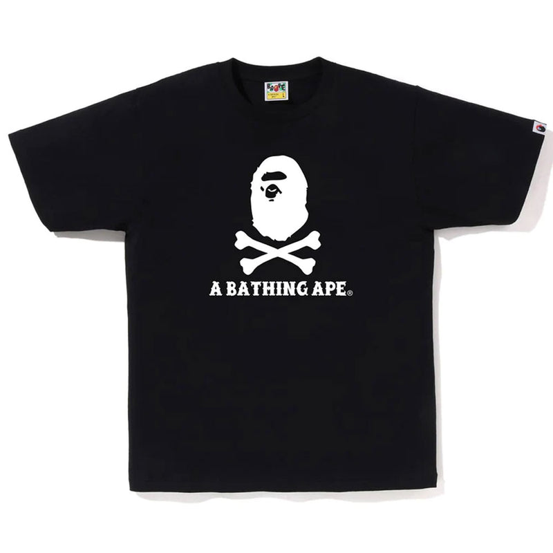 A BATHING APE APE CROSSBONE TEE