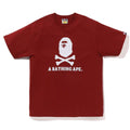 A BATHING APE APE CROSSBONE TEE