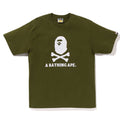 A BATHING APE APE CROSSBONE TEE