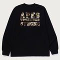A BATHING APE COLOR CAMO COLLEGE ATS L/S TEE