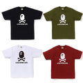 A BATHING APE APE CROSSBONE TEE