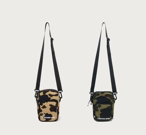A BATHING APE 1ST CAMO MINI SHOULDER BAG