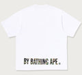 A BATHING APE TIGER CAMO APE FACE RELAXED FIT TEE