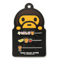 A BATHING APE BABY MILO STORE BABY MILO HAIR PIN SET