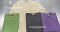 A BATHING APE GARMENT DYE ONE POINT RELAXED FIT L/S TEE
