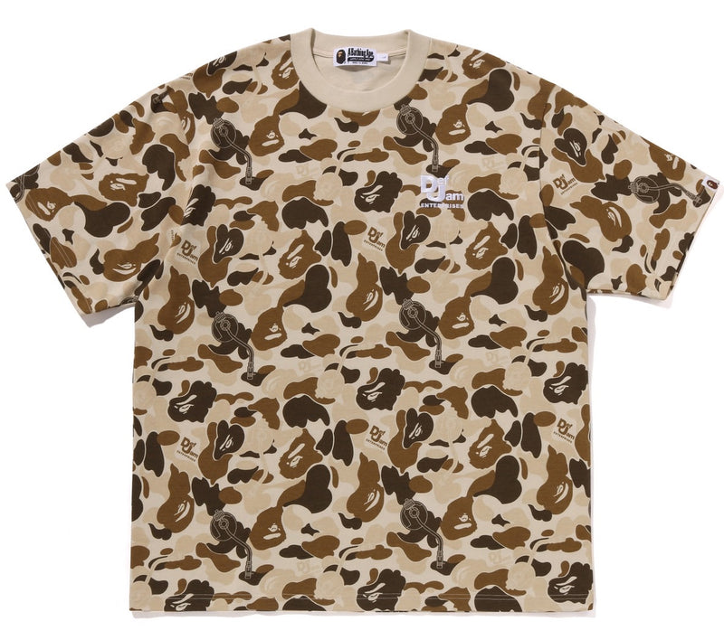 A BATHING APE BAPE x DEF JAM CAMO RELAXED FIT TEE