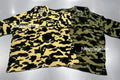 A BATHING APE 1ST CAMO OPEN COLLAR SS SHIRTS