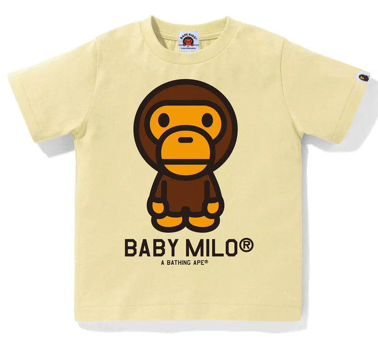 A BATHING APE BAPE KIDS BABY MILO TEE