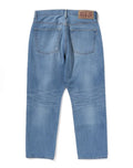A BATHING APE SHARK LOOSE FIT 13OZ DENIM PANTS