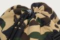 A BATHING APE 1ST CAMO DRAWSTRING BAG