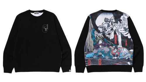 A BATHING APE BAPE x UKIYO-E CREWNECK #2