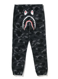 A BATHING APE COLOR CAMO SHARK SWEAT PANTS - happyjagabee store