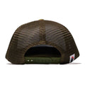 A BATHING APE APE CROSSBONE COLLEGE MESH CAP