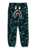 A BATHING APE COLOR CAMO SHARK SWEAT PANTS - happyjagabee store