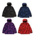 A BATHING APE COLOR CAMO SNOWBOARD JACKET