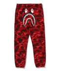 A BATHING APE COLOR CAMO SHARK SWEAT PANTS - happyjagabee store