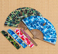 A BATHING APE ABC JAPANESE FOLDING FAN