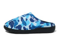A BATHING APE BAPE x SUBU ABC CAMO PUFFER SANDALS w/ POUCH