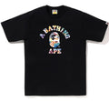 A BATHING APE ART CAMO COLLEGE TEE