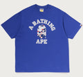 A BATHING APE STA STRIKE CAMO COLLEGE RELAXED FIT TEE