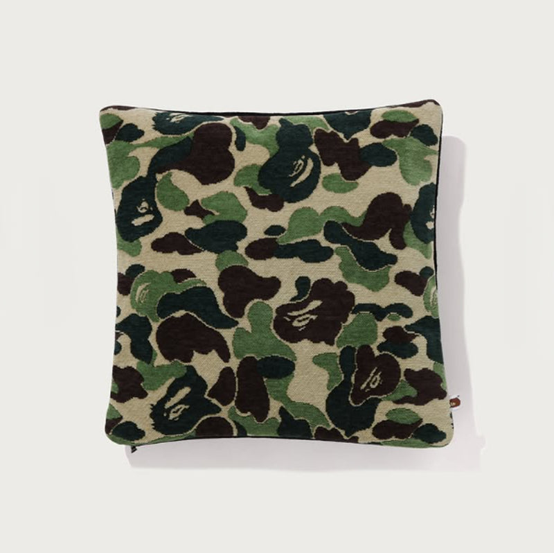 A BATHING APE ABC CAMO CUSHION
