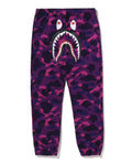 A BATHING APE COLOR CAMO SHARK SWEAT PANTS - happyjagabee store