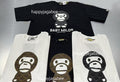 A BATHING APE COLLEGE MONOGRAM BABY MILO TEE