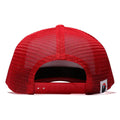 A BATHING APE APE CROSSBONE COLLEGE MESH CAP