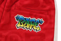 A BATHING APE LUX SPORT PATTERN JACQUARD TRACK PANTS