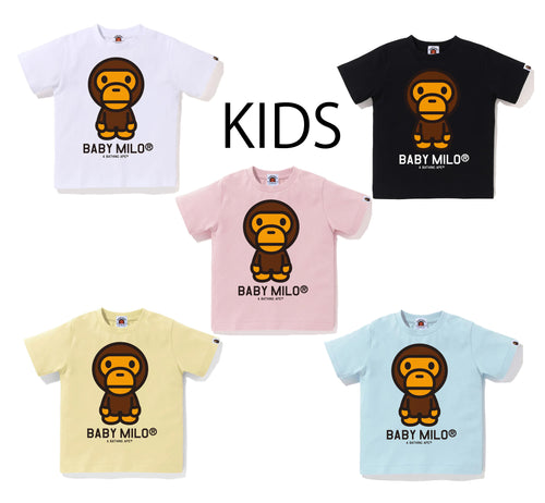 A BATHING APE BAPE KIDS BABY MILO TEE