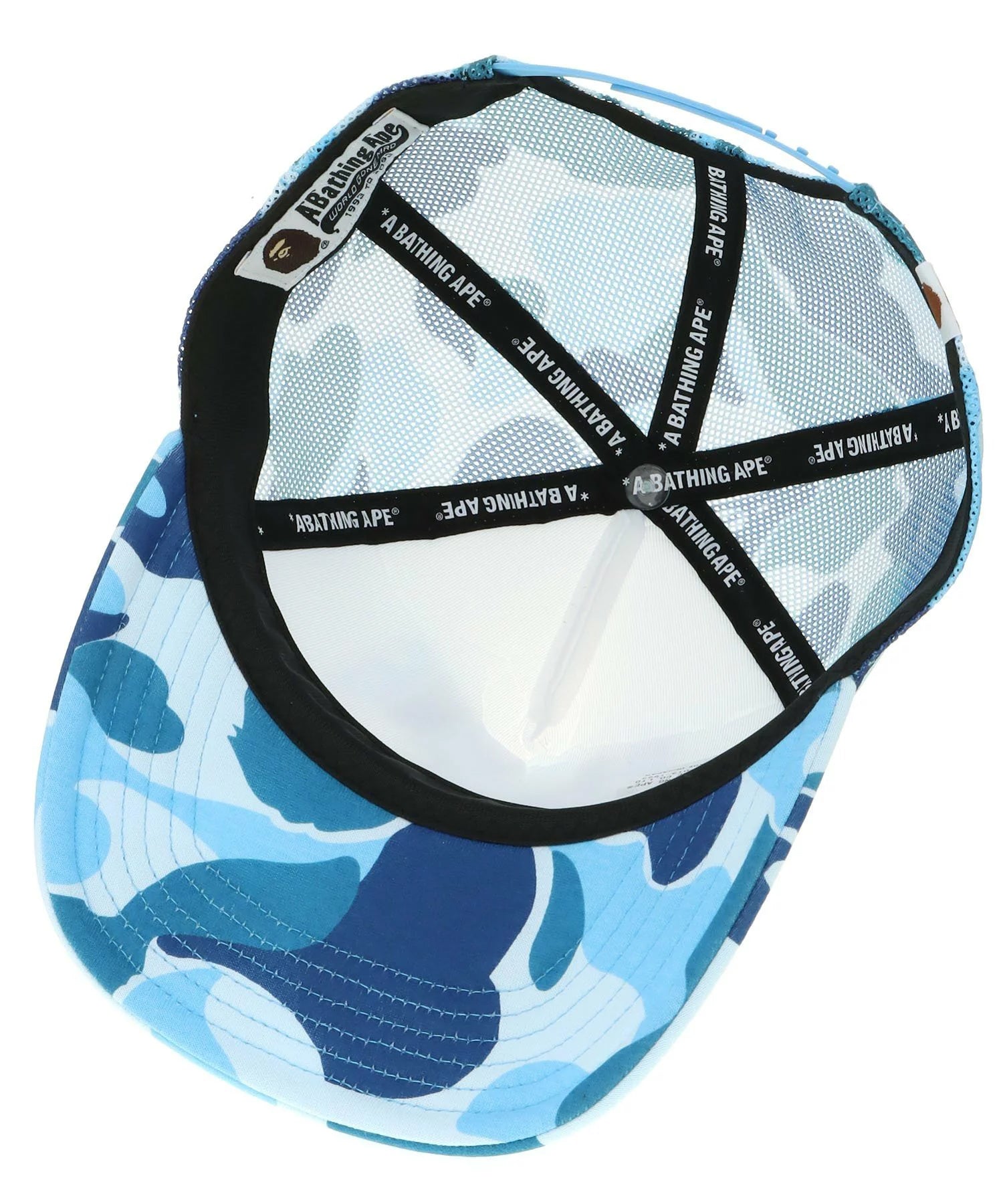 帽子 A BATHING APE ABC CAMO NYC LOGO MESH CAP A BATHING APE® Abc Camo Nyc Logo Mesh Cap | Bape official