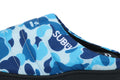A BATHING APE BAPE x SUBU ABC CAMO PUFFER SANDALS w/ POUCH