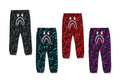 A BATHING APE COLOR CAMO SHARK SWEAT PANTS - happyjagabee store