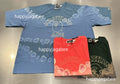 A BATHING APE HAND DYE COLLEGE RELAXED FIT TEE