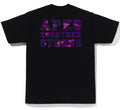 A BATHING APE COLOR CAMO COLLEGE ATS TEE