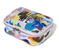 A BATHING APE MULTI CAMO NYC LOGO AMENITY POUCH