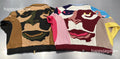 A BATHING APE BAPE x KIDSUPER PATCHWORK TRACK JACKET