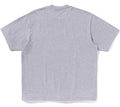 A BATHING APE BAPE MOTTO LOGO RELAXED FIT TEE