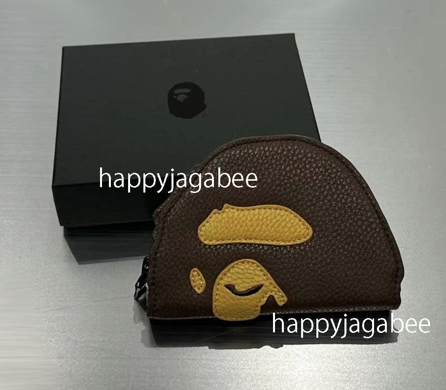 A BATHING APE APE HEAD COIN CASE happyjagabee store