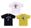A BATHING APE COLORS COLLEGE MILO TEE