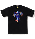 A BATHING APE COLORS COLLEGE MILO TEE