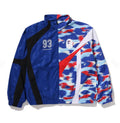 A BATHING APE SPLIT STAND COLLAR TRACK JACKET