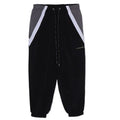 A BATHING APE COLOR BLOCKING METAL LOGO PIN TRACK PANTS