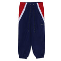 A BATHING APE COLOR BLOCKING METAL LOGO PIN TRACK PANTS