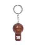 A BATHING APE BABY MILO KOKESHI DOLL KEY CHAIN